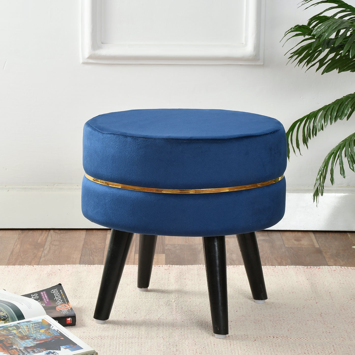 Homeaccex Ottoman Pouffe Puffy Stool, 16inch Height